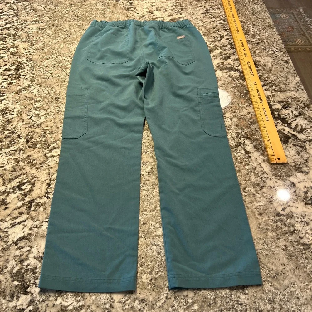 FIGS Technical Collection TM3001S Scrub Pants Teal Blue Mens Size Small S 29x29